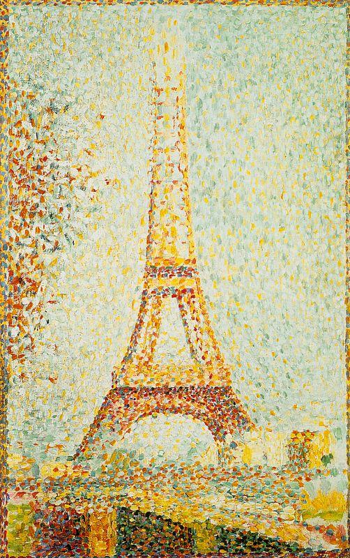 Georges Seurat The Eiffel Tower oil painting picture